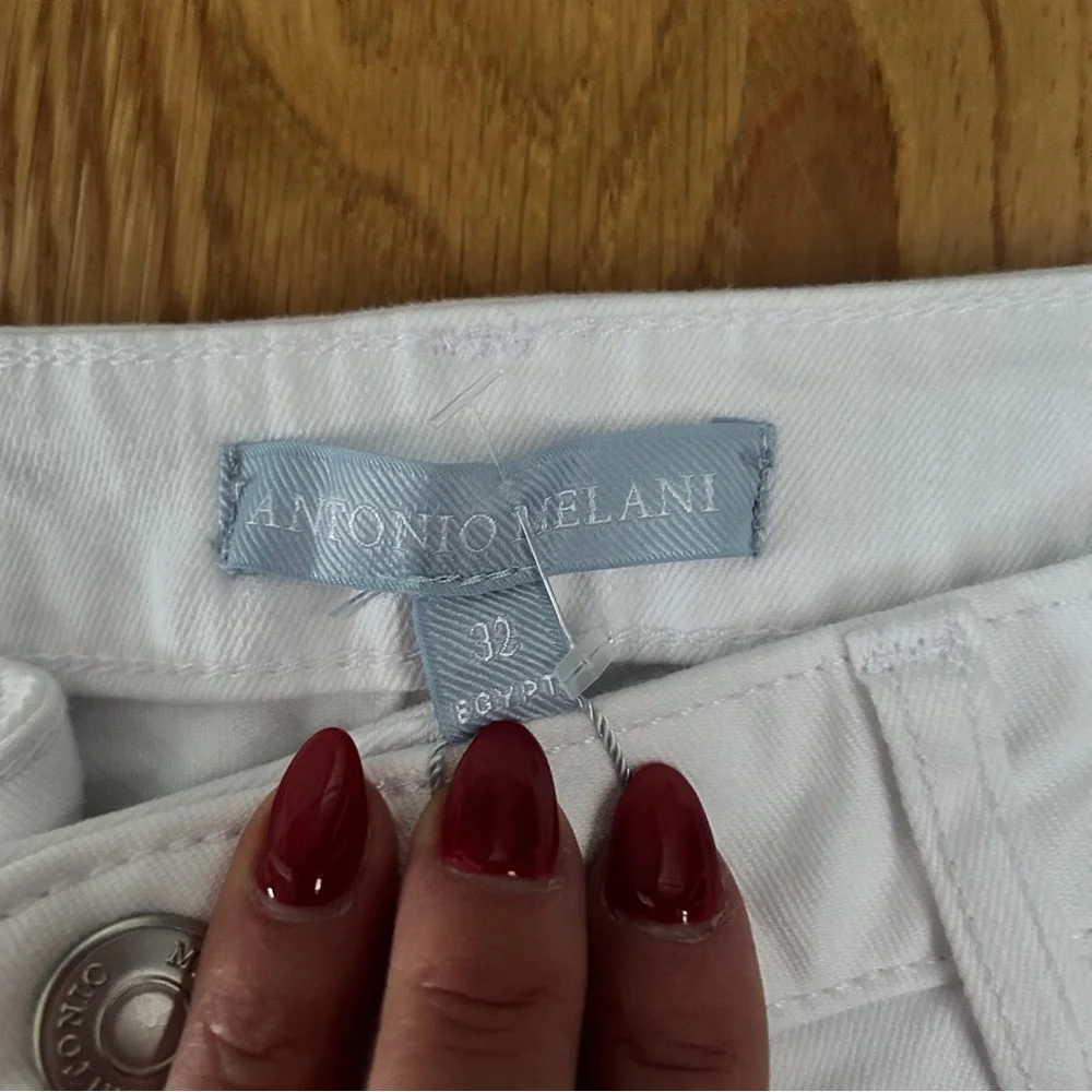 Antonio Melani Veronica White Flare Jeans - Picture 4 of 9